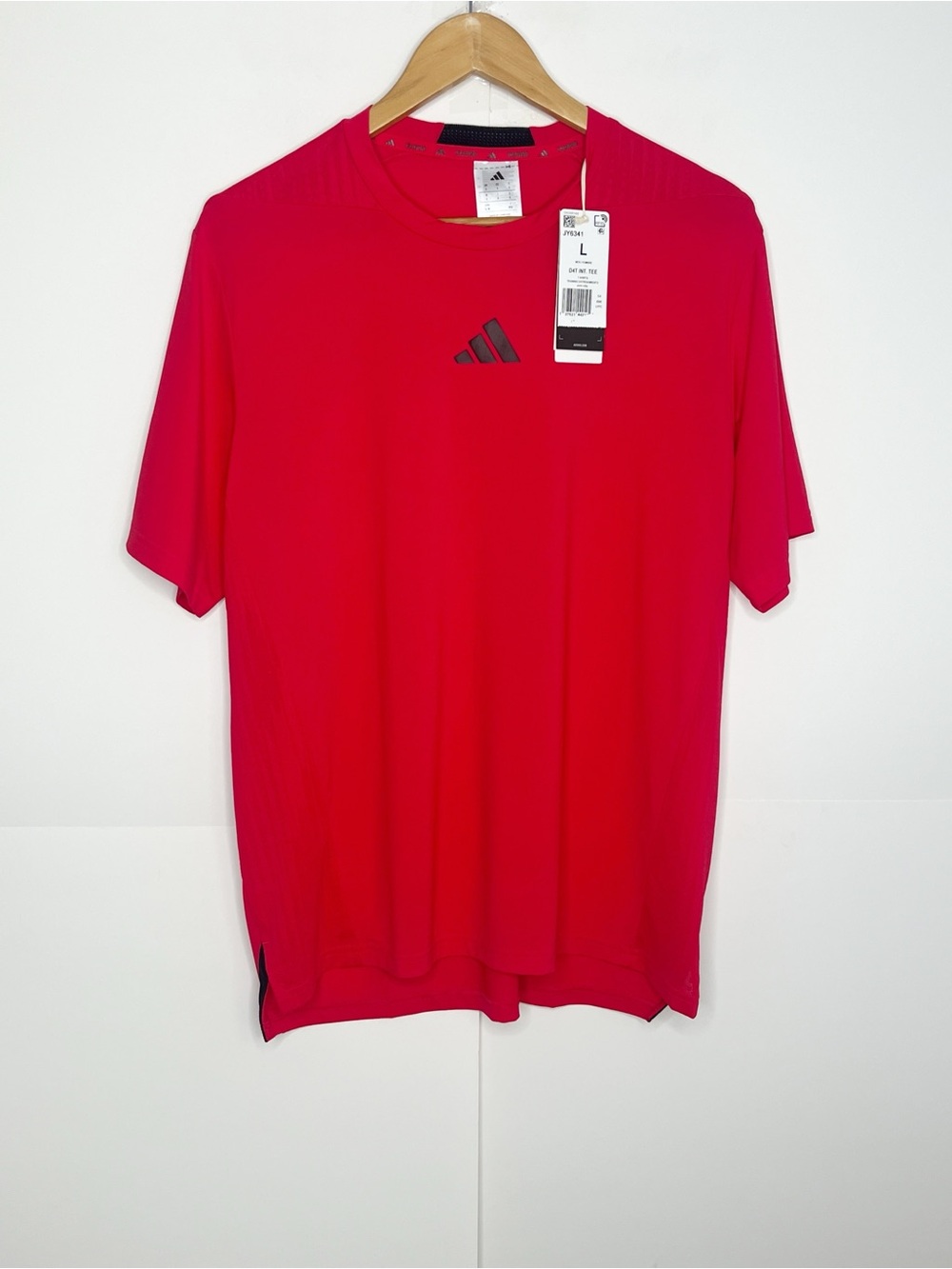 Adidas Mens Short Sleeve Training Tee Size Large